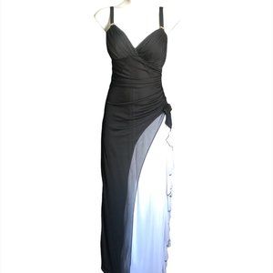 Prom Dress Ball gown ( Blue Bin -11)